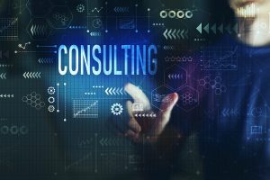 Digital Graphic Representing Consulting
